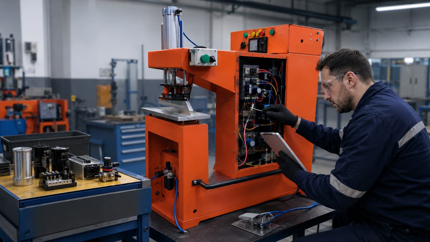 Como agendar manutenção de máquina de solda com atendimento ágil